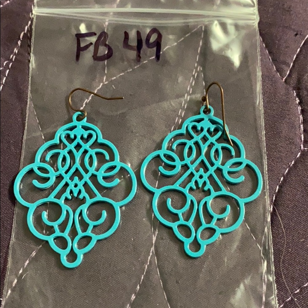 Blue Earrings